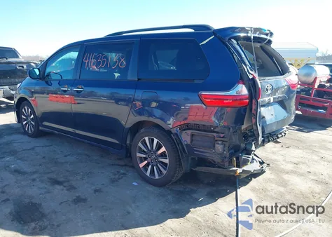 2018 Toyota Sienna Xle from USA, damaged, VIN 5TDDZ3DC6JS206368